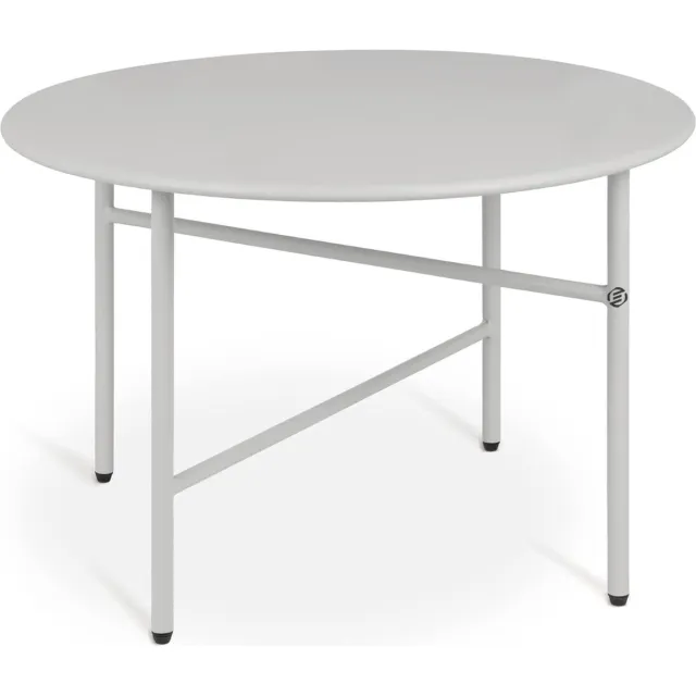 Equivera Bijzettafel Buiten - Bijzettafel Tuin - Salontafel Buiten - Salontafel Tuin - Koffietafel Buiten - Voor Binnen en Buiten - Must Have Voor Jouw Tuin! Lichtgrijs