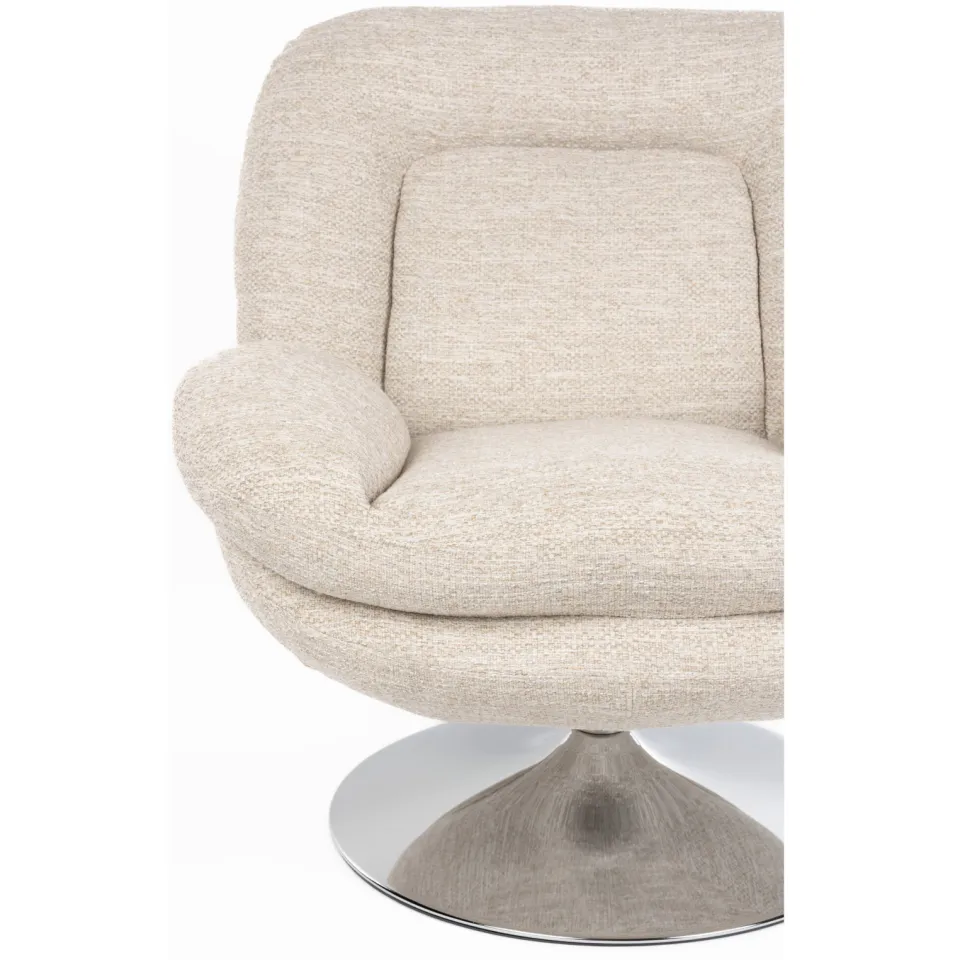 Housecraft Living draaifauteuil Romy grijs, foto 8