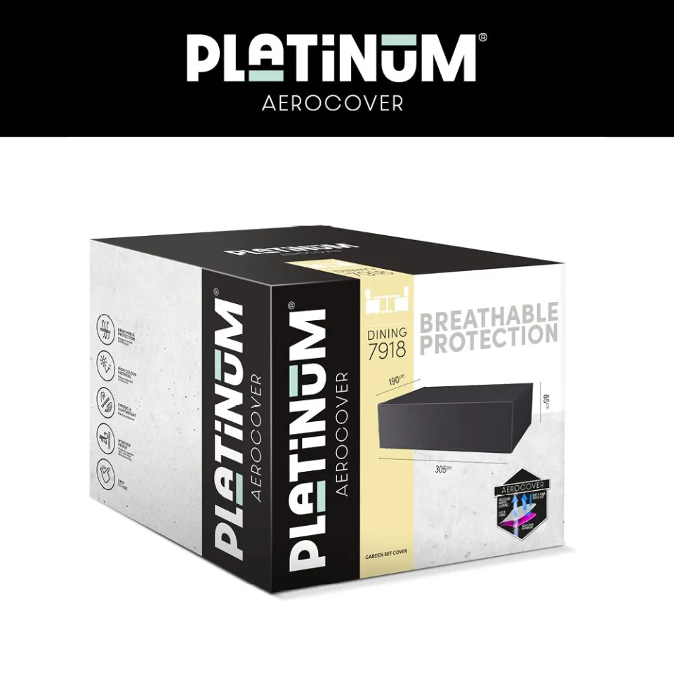 Platinum AeroCover loungesethoes L-vorm links