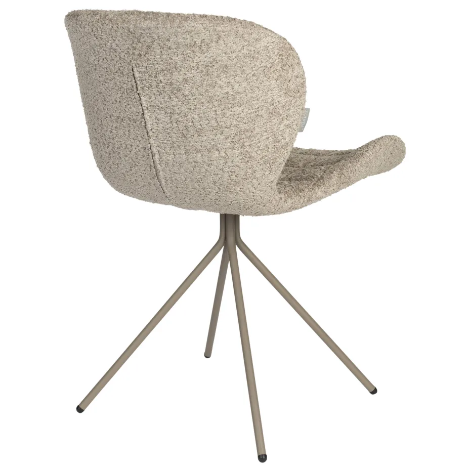 Zuiver OMG Soft eetkamerstoel beige, foto 3
