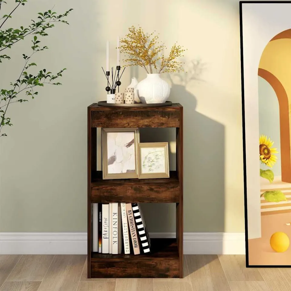 vidaXL Boekenkast/kamerscherm 40x30x72 cm gerookt eikenkleurig, foto 2