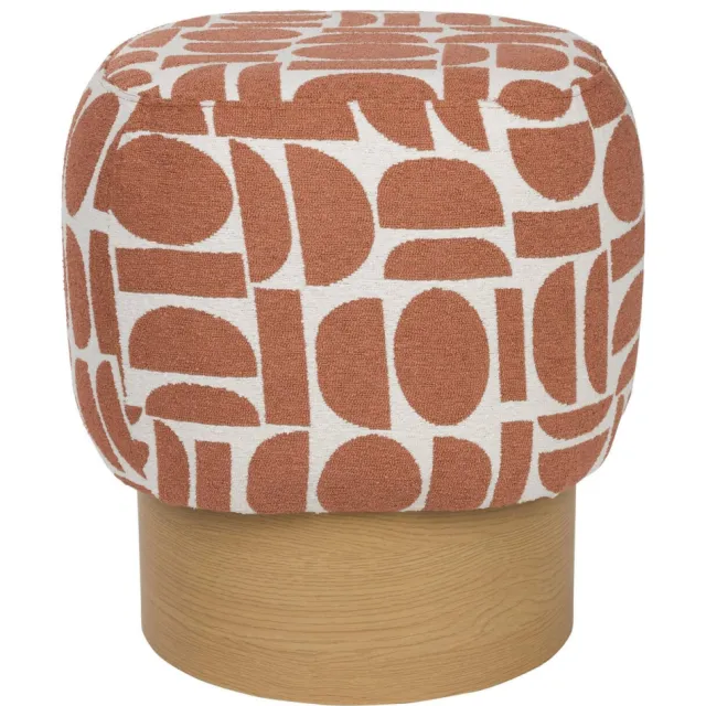 Housecraft Living poef Cyril terra/naturel