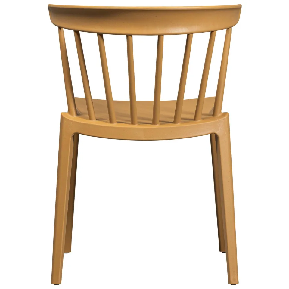 WOOOD Bliss spijlenstoel caramel caramel melange, foto 4