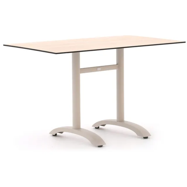 Bellagio tuinmeubelen Bellagio Lisio tuintafel 140x80x73cm taupe, foto 2