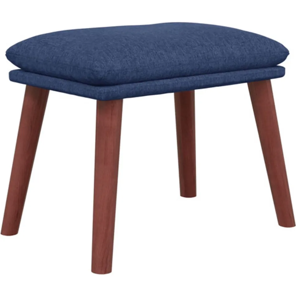 vidaXL Voetenbank 45x29,5x35 cm stof blauw, foto 3
