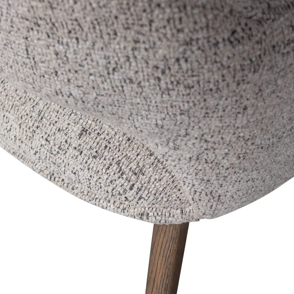 WOOOD Murat eetkamerstoel beige, foto 6