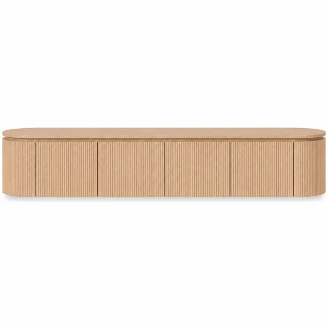 DS4U Toki zwevend tv-meubel 200 cm - naturel