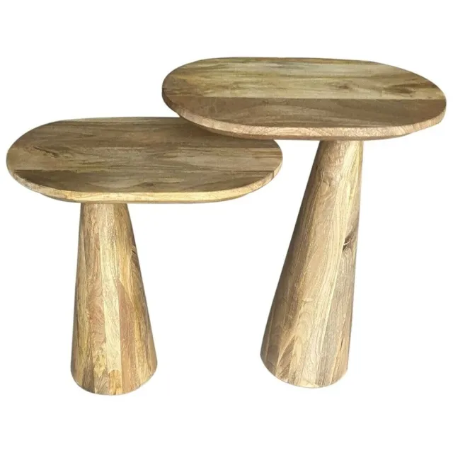 Signes Grimalt lage tafelset van 2 bruin