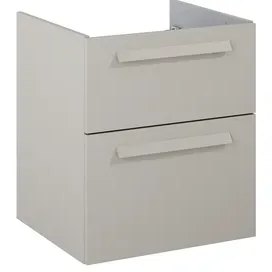 Elita Wastafelonderkast Ness 50cm - Cashmere Mat - Met 2 Lades Hout