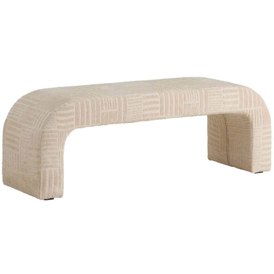 NOUS Living eetkamerbank beige, foto 4