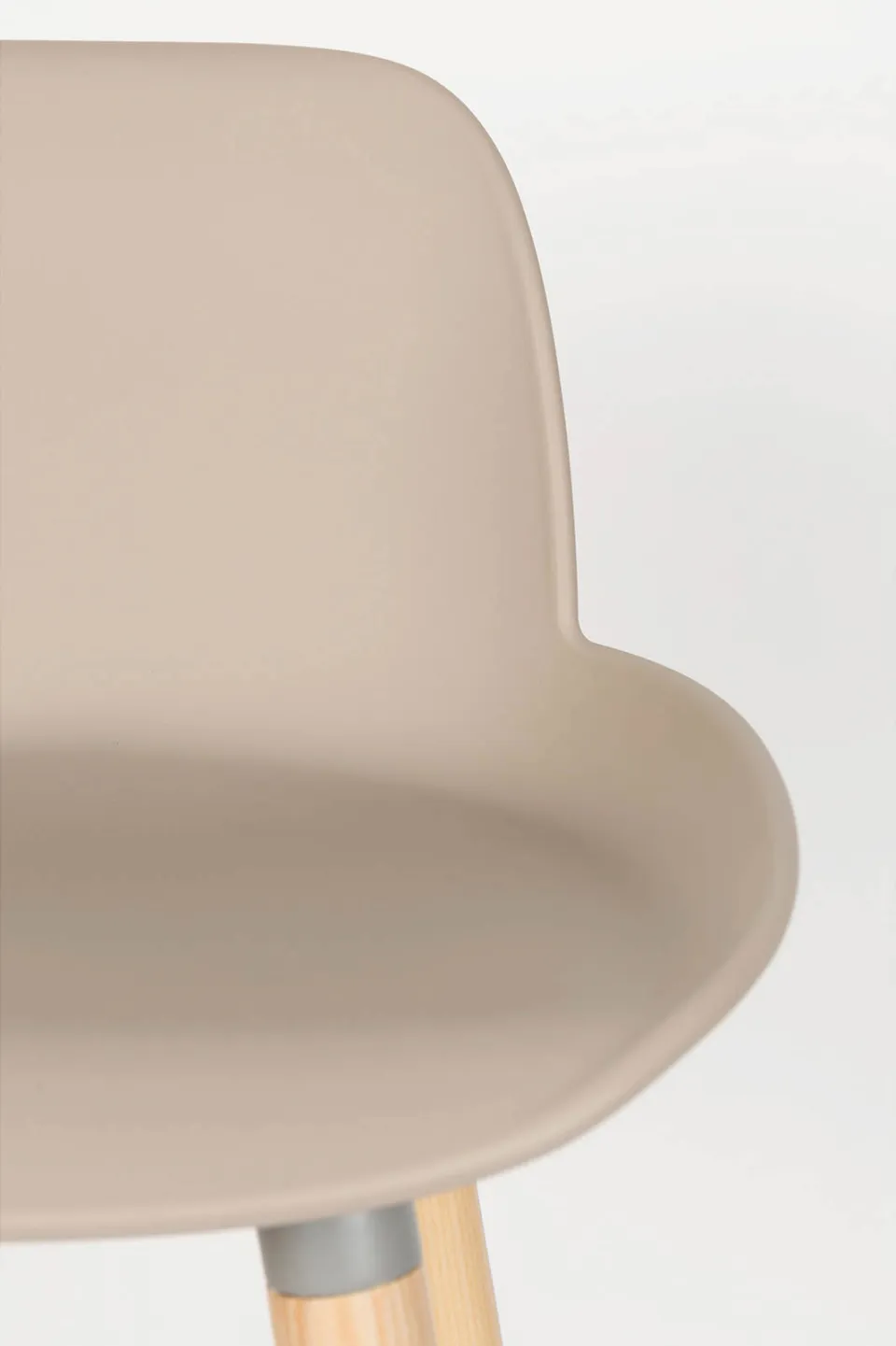 Zuiver Albert Kuip counter barkruk taupe, foto 6