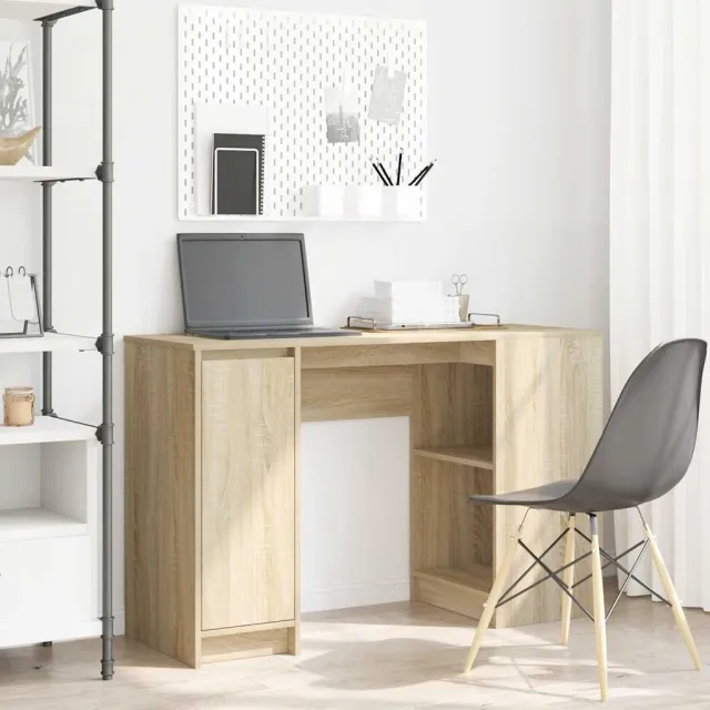 vidaXL Bureau 120x42x76 cm spaanplaat sonoma eikenkleurig