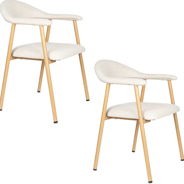 Housecraft Living Amy eetkamerstoel beige