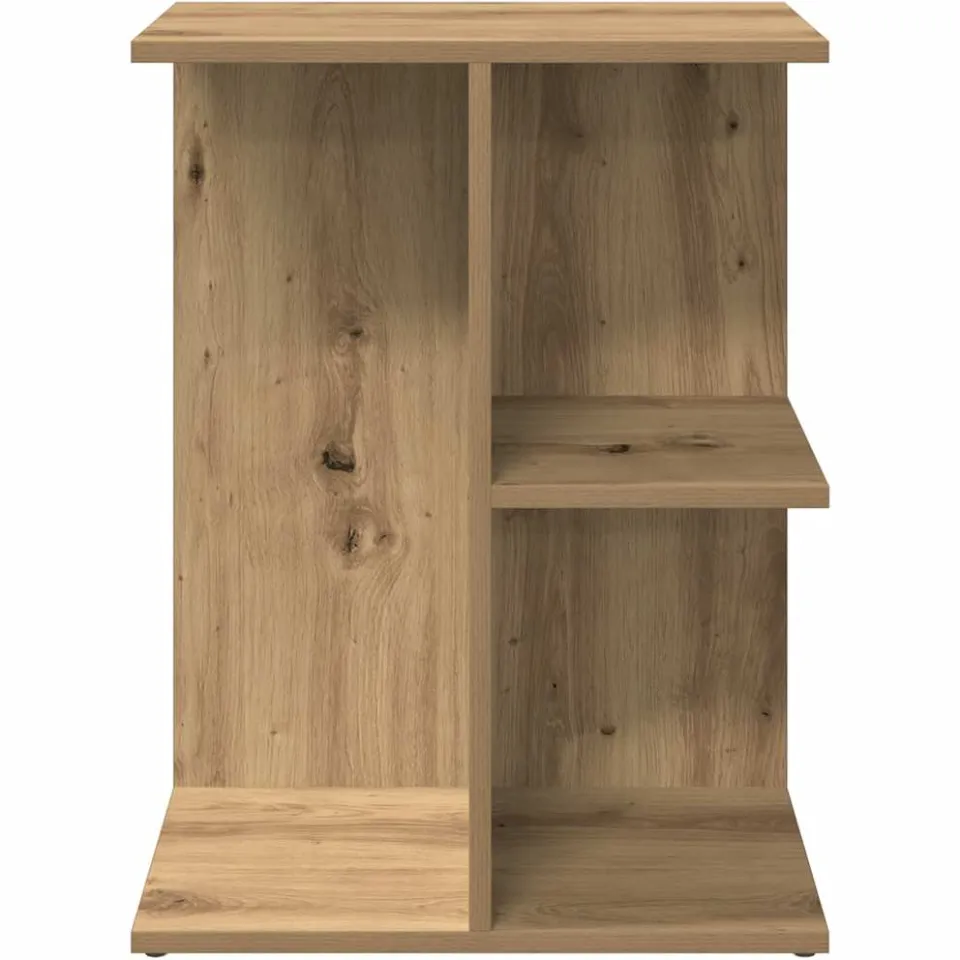 vidaXL Nachtkastjes 2 st 46,5x29x61 cm bewerkt hout artisanaal eiken, foto 4