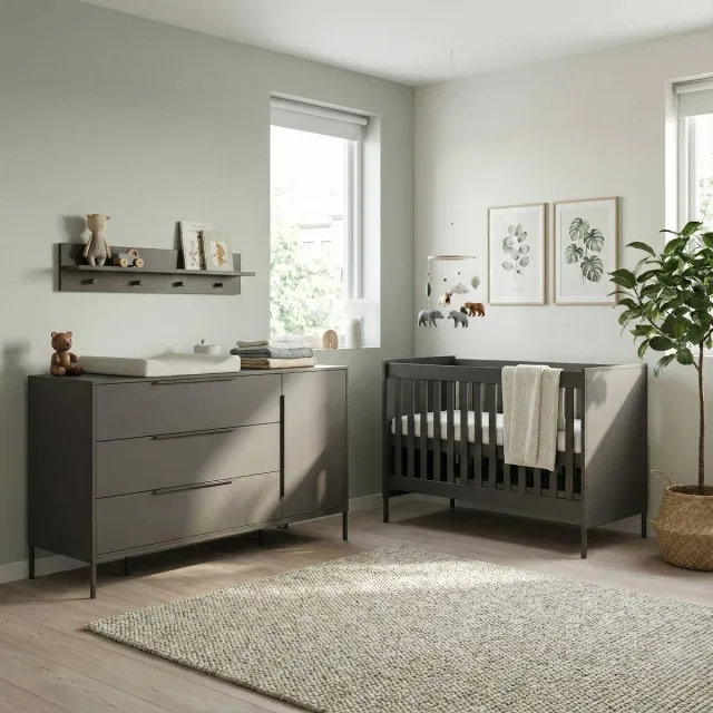 Born Lucky Babykamer Lissabon Chocolate XL 2-Delig
