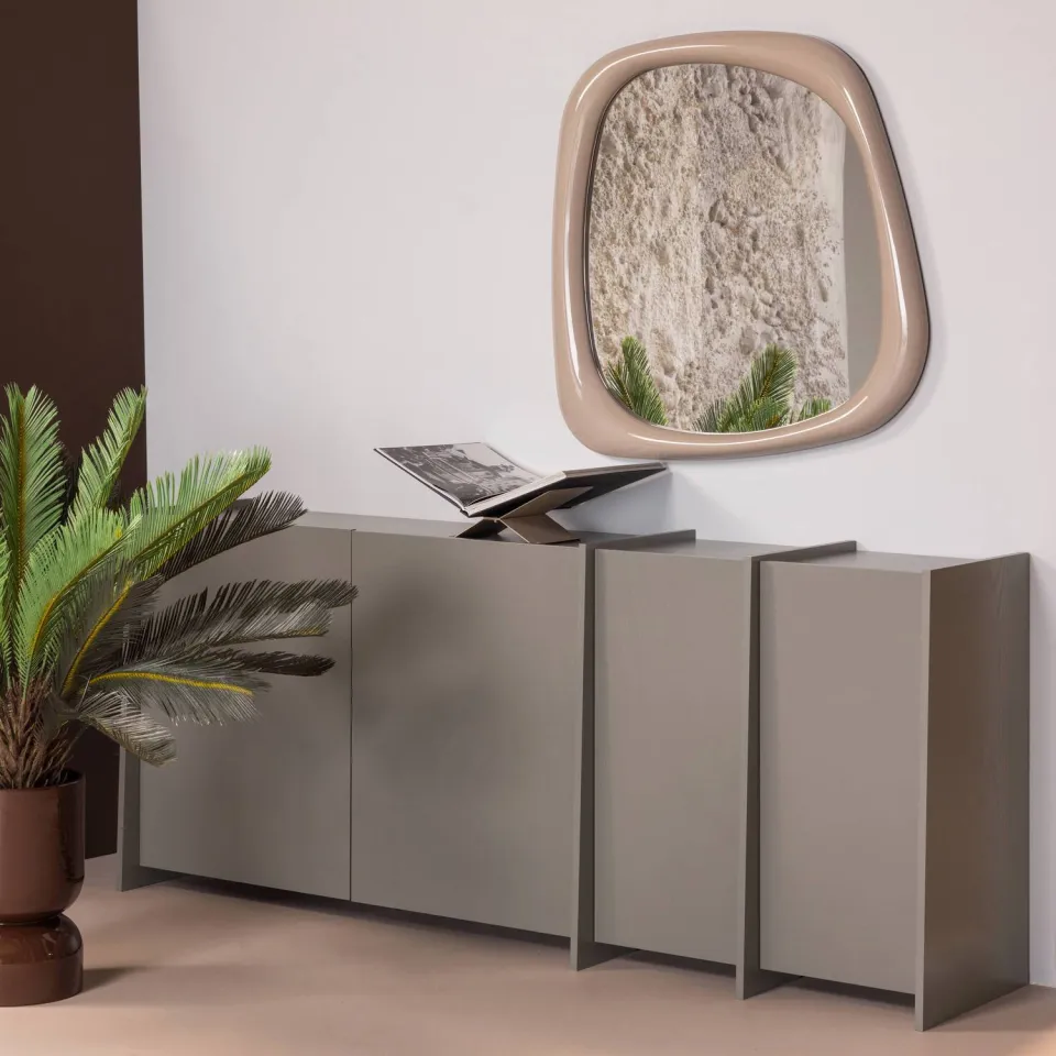 WOOOD Brock dressoir warmgrijs warm grey, foto 4