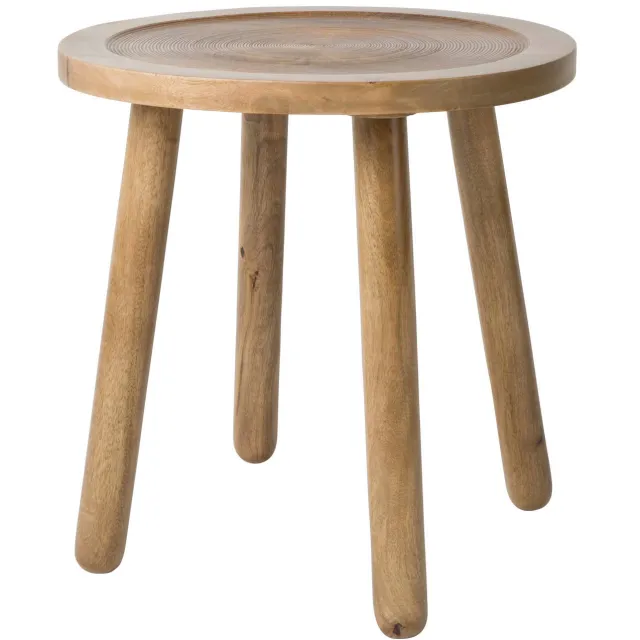 Zuiver Dendron bijzettafel bruin