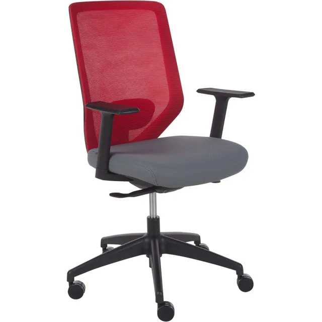Beliani VIRTUOSO - Bureaustoel - Rood - Polyester
