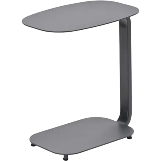 Garden Impressions Lucca laptop tafel - 45x30xH51cm - carbon black Zwart