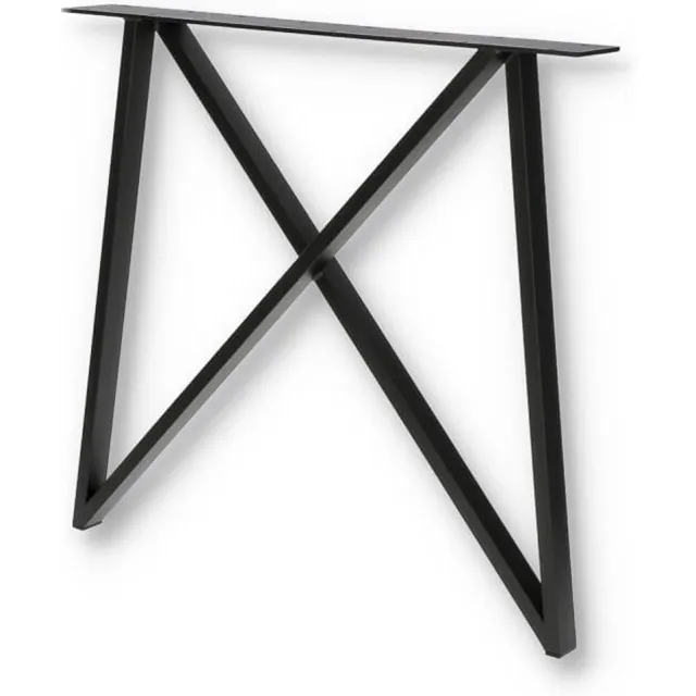 Seart Group Loft Tafelpoot - Staal - 75x72 cm - Zwart