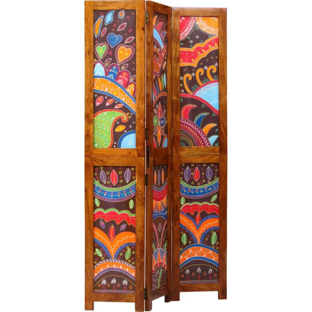 vidaXL Kamerverdeler Honingbruin 105 x 1,5 x 180 cm Massief Acaciahout