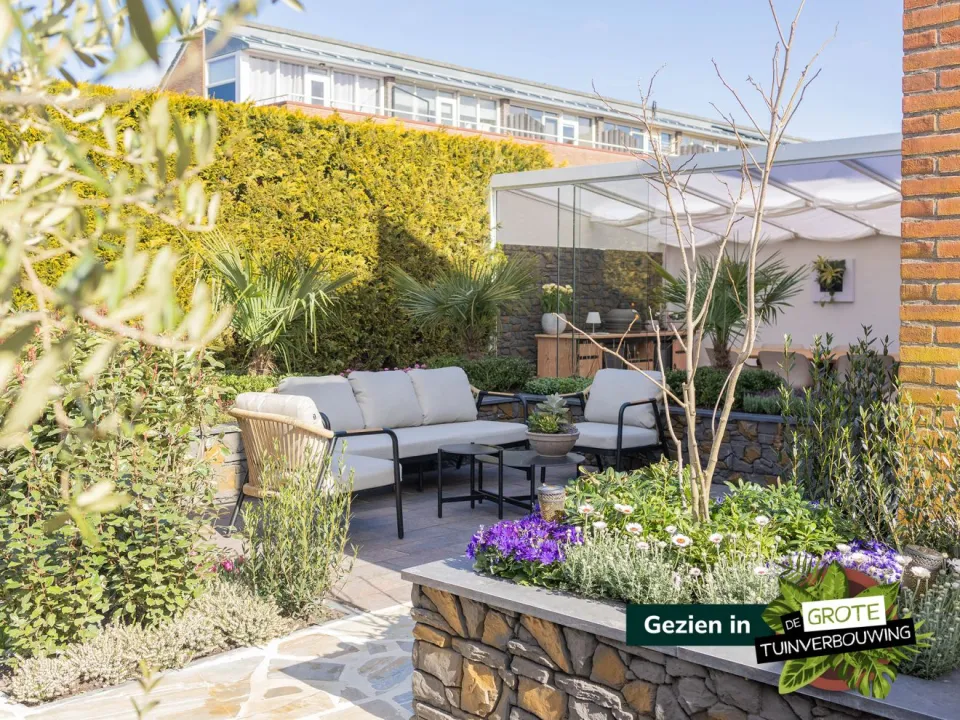 Hartman tuinmeubelen Hartman Nice stoel-bank loungeset 5-delig zwart, foto 3