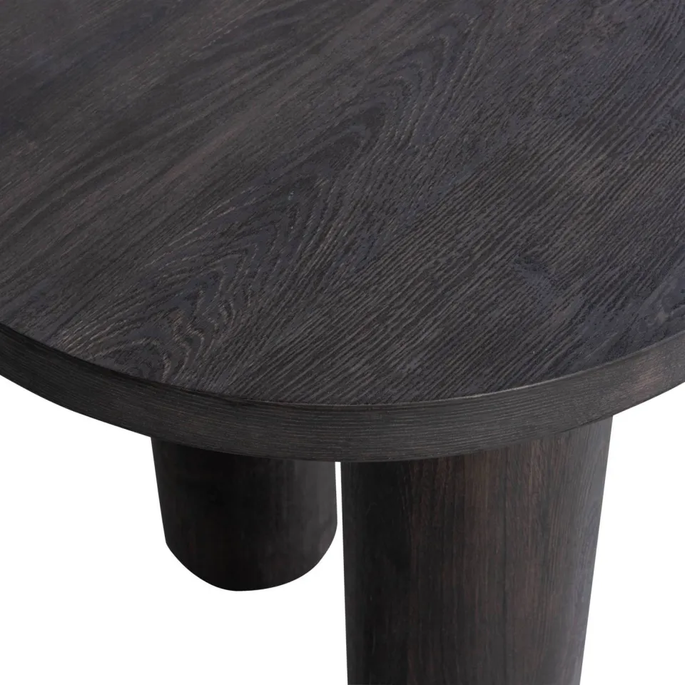 WOOOD Maan organische sidetable zwart, foto 7