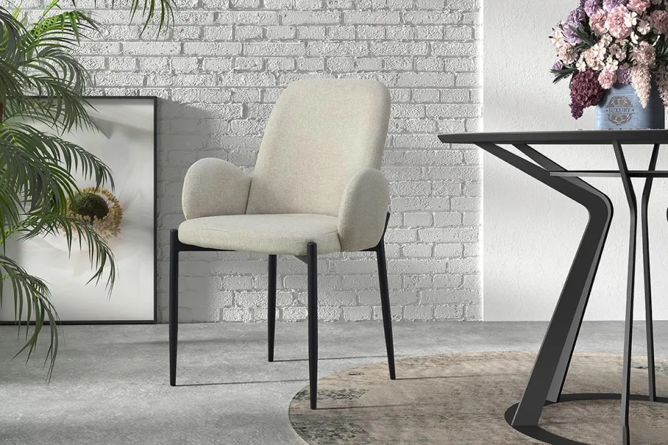 stoel Maria beige, foto 6