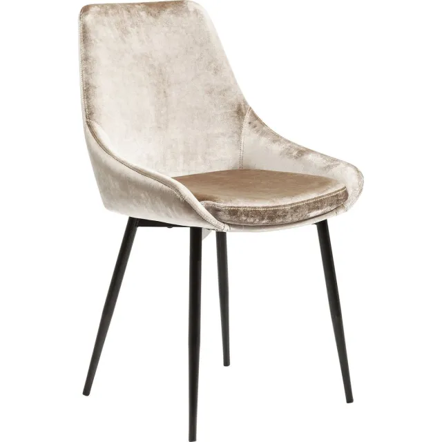 Kare Design Kare Eetkamerstoel East Side Champagne Goud/Zwart