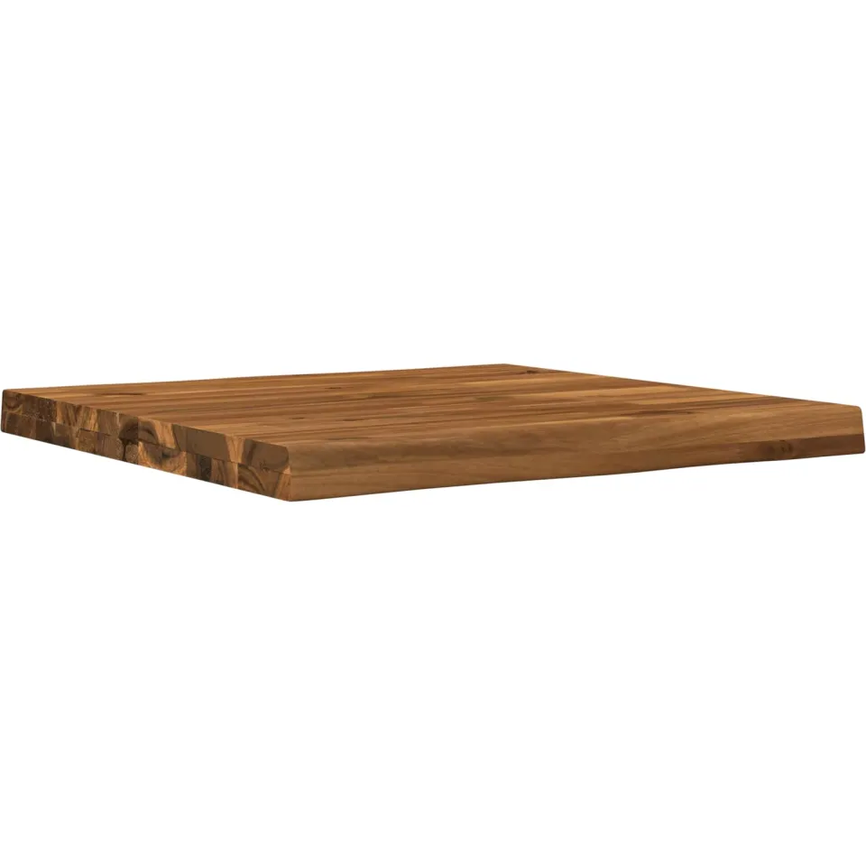 vidaXL Rechthoekig Tafelblad 60 x 60 x 3,2 cm Vierkant bruin, foto 2