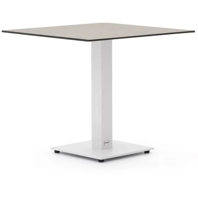 Forza Furniture Forza Orta tuintafel 70x70x73cm wit, foto 2