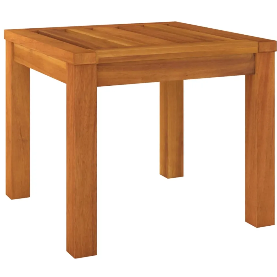 vidaXL Tuinkrukjes 2 st met kussens 40x40x34 cm massief acaciahout grijs, foto 4