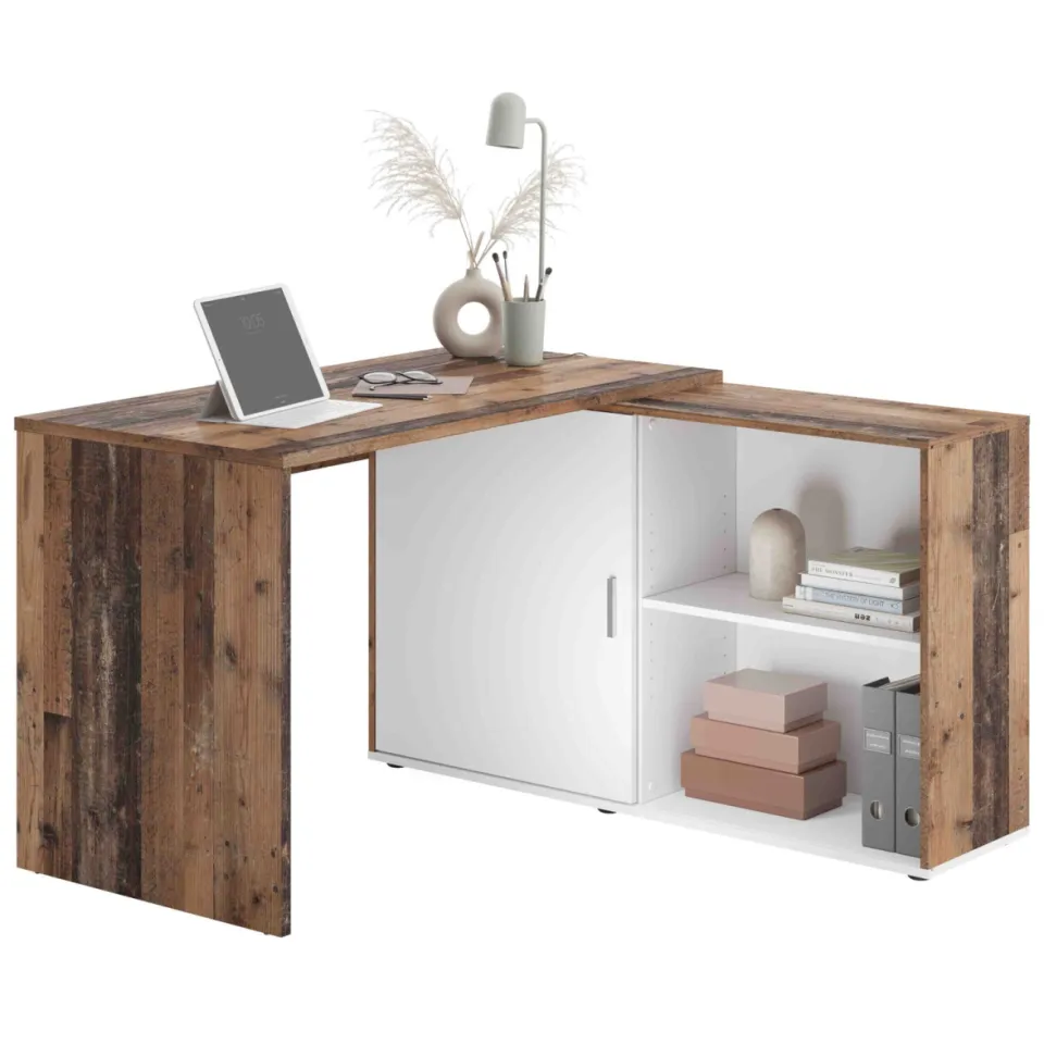 Bureau Rafaël Vintage-Wit, foto 2