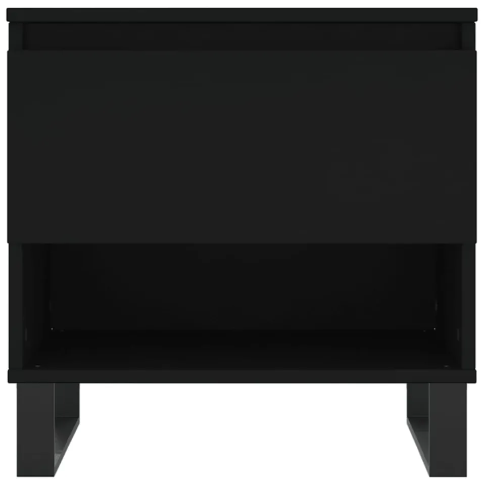 vidaXL Salontafels 2 st 50x46x50 cm bewerkt hout zwart, foto 5