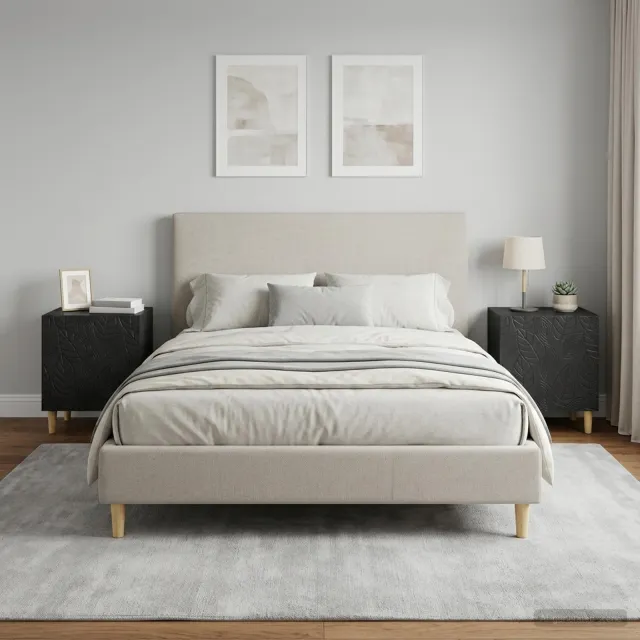 vidaXL Nachtkastje 2 st Zwart 43 x 34,5 x 50 cm Bewerkt hout