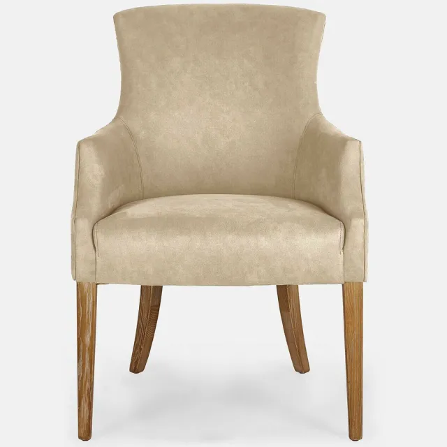 Loberon Stoel Hallmere beige