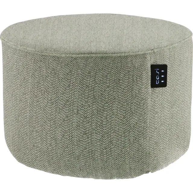 Cosi Cosipouf Comfort Green 60x40cm - 3 Warmtestanden - Wasbare poefhoes - Inclusief oplaadbare batterij en adapter GROEN