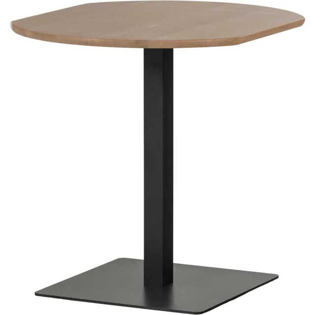 WOOOD Tablo Bistro Tafel Tussenstuk DL 80x74cm - Transparant