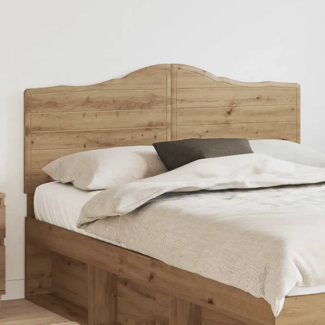 vidaXL Hoofdbord Artisan Eiken Bewerkt hout Bruin