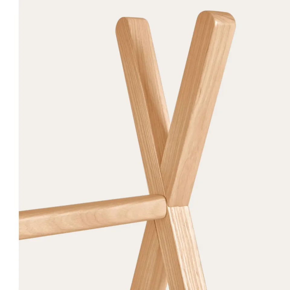 Kave Home Maralis tipi kinderbed naturel, foto 7