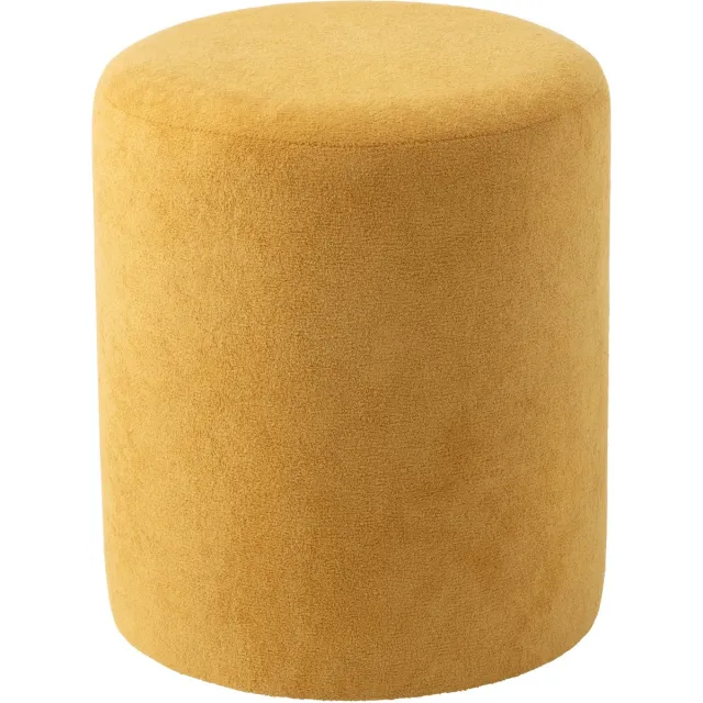 J-Line Poef - MDF - warmgeel