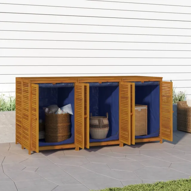vidaXL Tuinbox 210x87x104 cm massief acaciahout bruin, foto 2