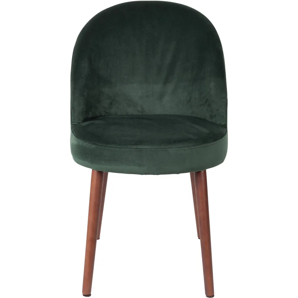Dutchbone Barbara eetkamerstoel groen, foto 3