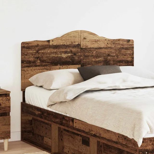 vidaXL Hoofdbord Oud Hout Bewerkt hout Bruin