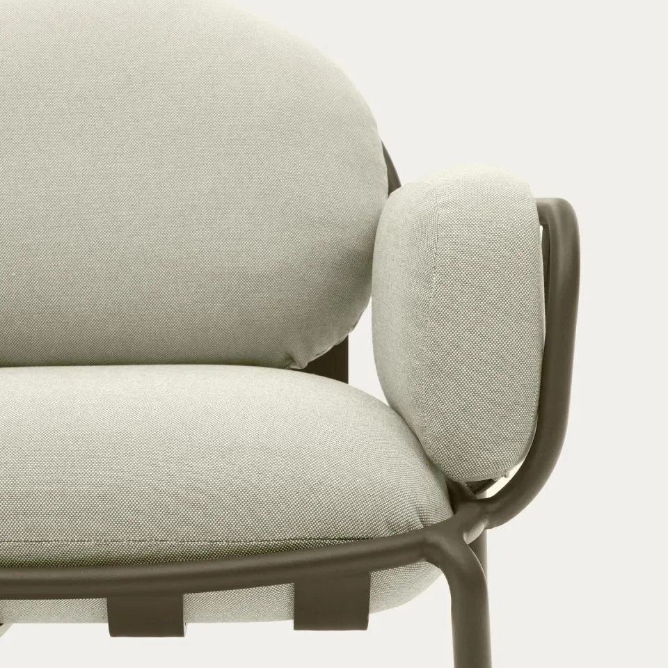 Kave Home Joncols outdoor fauteuil beige, foto 8