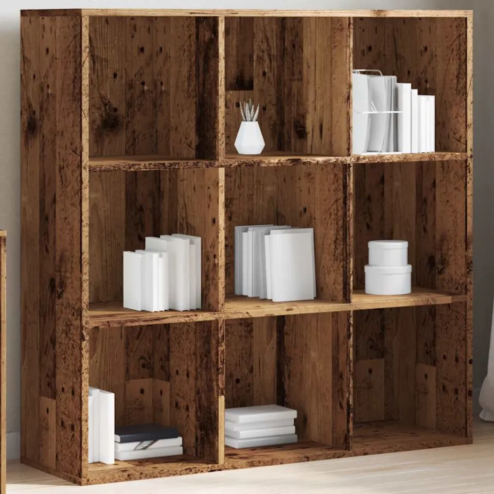 vidaXL Boekenkast 98x29x97,5 cm oud houtkleurig bruin, foto 4
