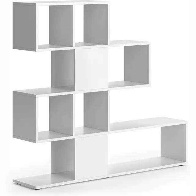 Vicco Hylda Kamerverdeler – 124.4 x 113 cm met 4 vouwboxen Wit