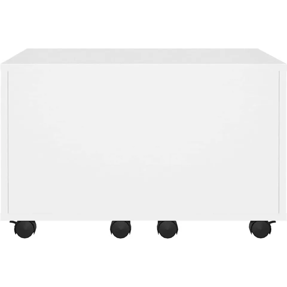 vidaXL Salontafel 60x60x38 cm bewerkt hout wit, foto 4