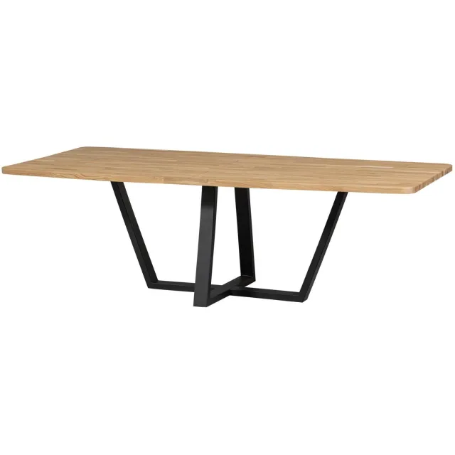 WOOOD Combi-Tablo Tafelblad - Eiken - Naturel - 77x240x100 natural
