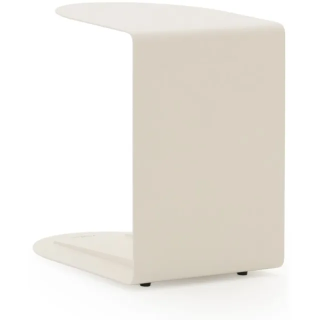 Zavelli Soffice bijzet tuintafel 40x50x50cm Wit